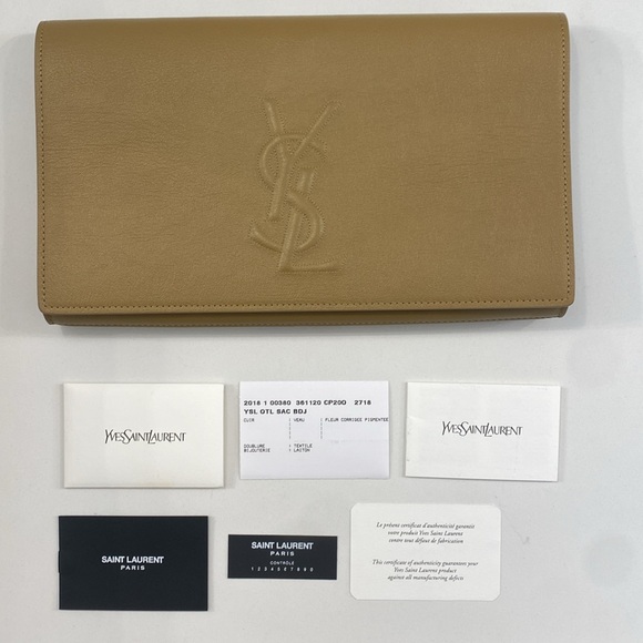 Brand new Saint Laurent clutch ysl - Picture 4 of 12